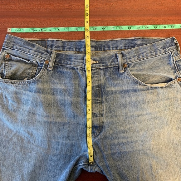 Men's 501 Levi's High Waisted Mom Jeans - Picture 2 of 8